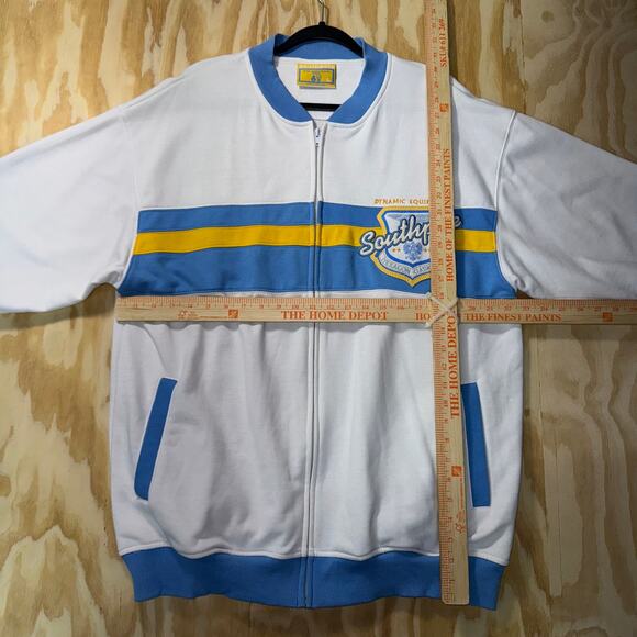 Vintage Y2K south pole embroidered 2000s zip up sweatshirt - Picture 4 of 4